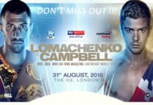 Lomachenko vs Campbell : Buy Tickets | O2 Boxing Fight Night Lomachenko vs Campbell.